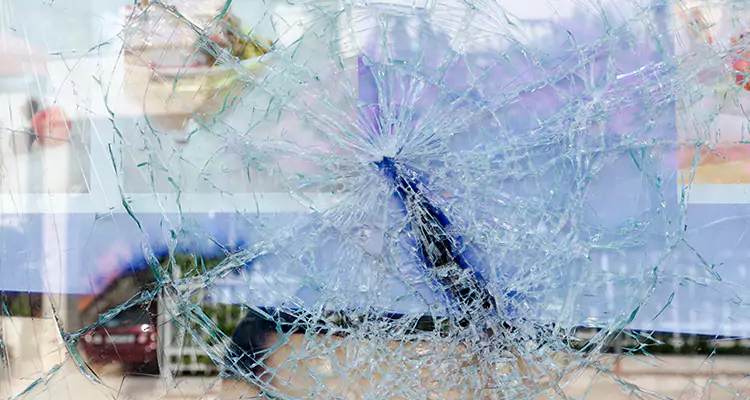 Cracked Glass Balcony Door Repair in Bayshore Gardens, FL