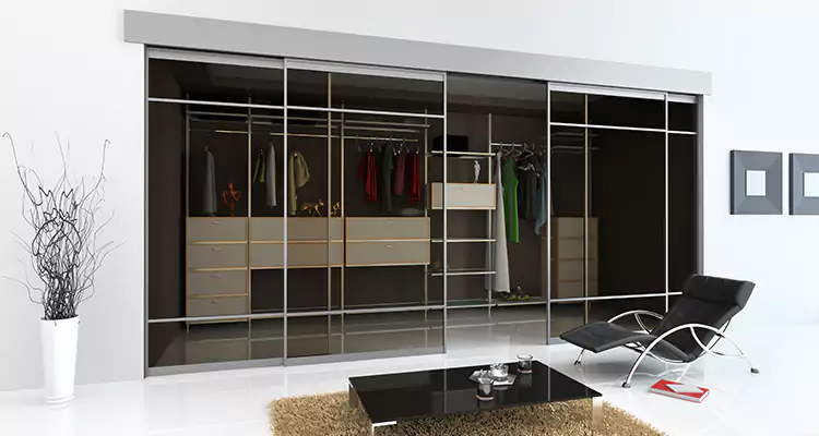 Double Sliding Closet Barn Doors Installation in Bayshore Gardens, FL