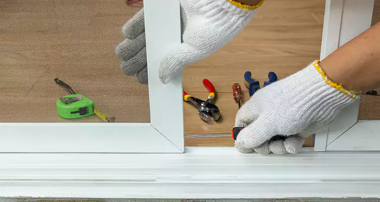 Sliding Glass Door Off Rails Repair in Bayshore Gardens, FL