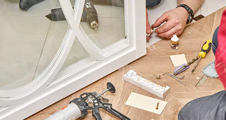 Interior Patio Door Casing Repair in Bayshore Gardens, FL